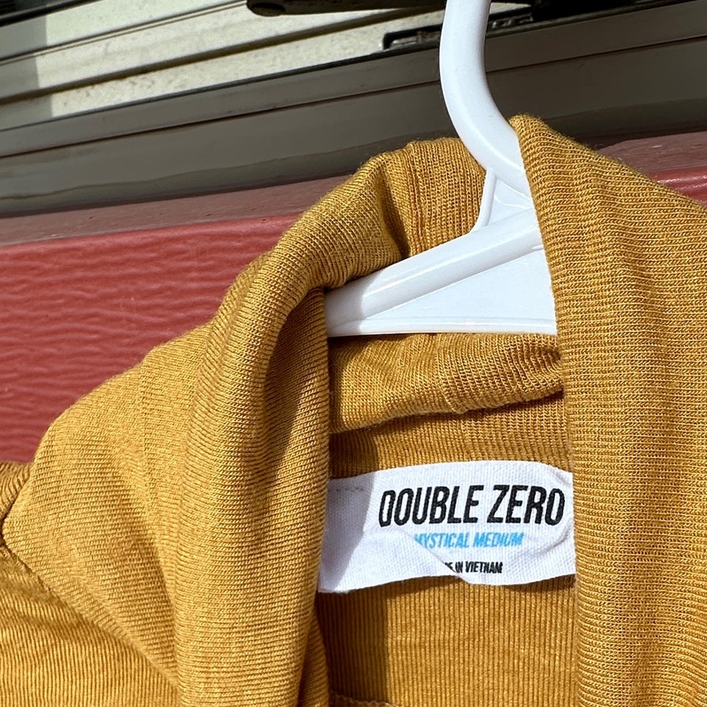Double Zero Golden Long Sleeve Bodysuit - Picture 2 of 4